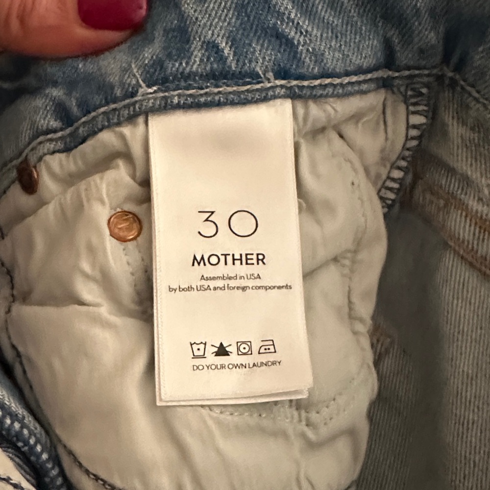 MOTHER Tomcat Ankle Jeans Size 30 - Picture 5 of 11
